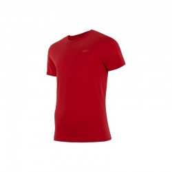 4F M H4L22-TSM352 red sportiniai marškinėliai (179818)