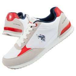 US Polo ASSN trainers. M UP21M48062-WHI-RED01 kedai vyrams (181094)
