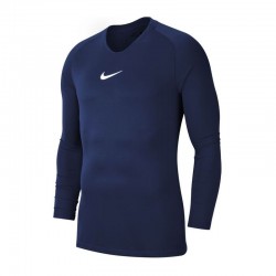 Nike Dry Park First Layer JR AV2611-410 thermal sportiniai marškinėliai (49454)