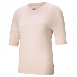 Puma Modern Basics Tee Cloud W 585929 27 sportiniai marškinėliai (89773)