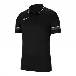 Nike Academy 21 polo Jr CW6106-014 sportiniai marškinėliai (184030)