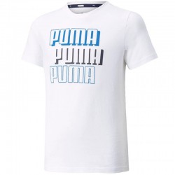 Puma Alpha Tee B Jr 589257 02 sportiniai marškinėliai (93246)