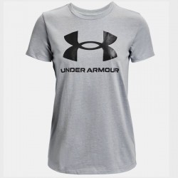 Under Armor Live Sportstyle Graphic SS W 1356 305 016 sportiniai marškinėliai (96754)