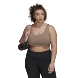 Adidas CoreFlow Luxe Medium-Support Bra (Plus Size) W HI3448 sportinė liemenėlė (180804)