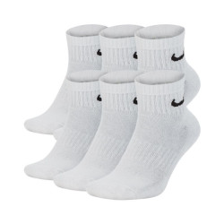 Nike Everyday Cushion Ankle 6Pak SX7669-100 kojinės sportui (91382)