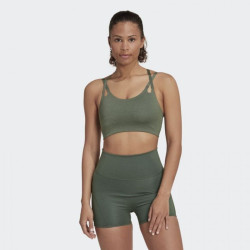 Adidas Yoga Luxe Studio Light-Support Fire Bra W HL8600 sportinė liemenėlė (188271)