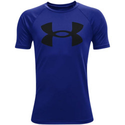 Under Armor Y Tech Big Logo SS Jr. 1363283 400 sportiniai marškinėliai (92657)