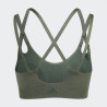 Adidas Yoga Luxe Studio Light-Support Fire Bra W HL8600 sportinė liemenėlė (188271)