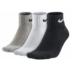 Nike 3 pack Value Cotton Quarter SX4926-901 kojinės sportui (186389)