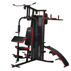 Atlas with multigym bench PRO BMG 4700, stack 66kg aksesuarai (95463)