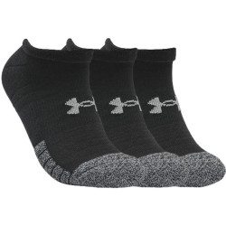 Under Armor HeatGear No Show 3-Pack W 1346755-001 kojinės sportui (50059)