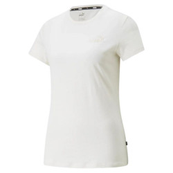 Puma ESS+ Embroidery Tee W 848331 99 sportiniai marškinėliai (192738)