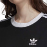 adidas 3 Stripes Tee W ED7482 sportiniai marškinėliai (50765)