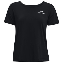 Under Armor Rush Energy Core Short Sleeve W 1365683-001 sportiniai marškinėliai (94678)