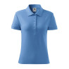 Malfini Cotton polo W MLI-21315 sky blue sportiniai marškinėliai (194563)