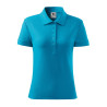 Malfini Cotton polo W MLI-21344 turquoise sportiniai marškinėliai (194566)