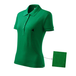 Malfini Cotton polo W MLI-21316 grass green sportiniai marškinėliai (194568)