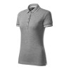 Malfini Perfection plain polo W MLI-25312 dark gray melange sportiniai marškinėliai (194668)