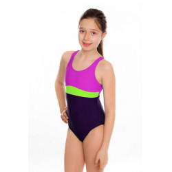 Aqua-speed Emily Junior Pink and Purple maudymosi kostiumėlis (95661)