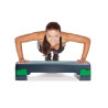 Aerobics step HMS AS003 green/gray aksesuarai (197910)