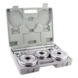 Dumbbells in a case CHROME HMS 2x7.5kg STC15 aksesuarai (95497)