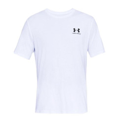 Under Armour Left Chest Logo M 1326799-100 sportiniai marškinėliai (47101)