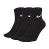 Nike Everyday Lightweight Ankle 3Pak M SX7677-010 kojinės sportui (47255)
