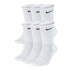 Nike Everyday Cushion Crew 6Pak SX7666-100 kojinės sportui (61807)