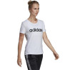 adidas W D2M Logo Tee W DU2080 sportiniai marškinėliai (52062)