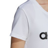 adidas W D2M Logo Tee W DU2080 sportiniai marškinėliai (52062)