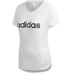 adidas W D2M Logo Tee W DU2080 sportiniai marškinėliai (52062)