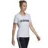 adidas W D2M Logo Tee W DU2080 sportiniai marškinėliai (52062)