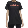 adidas Essentials Linear Loose Tee W GL6333 sportiniai marškinėliai (65460)