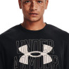 Under Armor UA Rival Terry Logo Crew M 1370391 001 džemperis (184498)