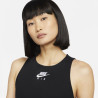 Nike Air Women's Ribbed Tank W DM6069-010 sportiniai marškinėliai (198183)
