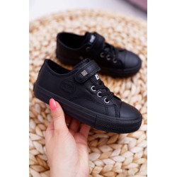 Vaikiški odiniai sportbačiai BIG STAR EE374034 juodi