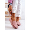 Moteriški batai suede Fuchsia Morreno | Moteriški mokasinai