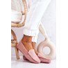 Moteriški batai suede Fuchsia Morreno | Moteriški mokasinai
