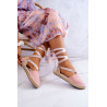 Moteriškos surištos espadrilės Big Star JJ274864 Rožinė | 
