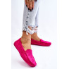 Moteriški batai suede Fuchsia Morreno | Moteriški mokasinai