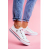 Big Star moteriški balti sportbačiai T274022 | Žemi kedai moterims | jai24.lt