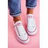 Big Star moteriški balti sportbačiai T274022 | Žemi kedai moterims | jai24.lt