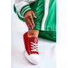 Moteriški sportbačiai Big Star FF274089 Raudoni | Žemi kedai moterims | jai24.lt