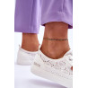 Moteriški nėriniuoti sportbačiai BIG STAR W274925 balti | Žemi kedai moterims | jai24.lt