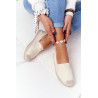 Espadrilės ant pinto pado Big Star HH274501 smėlio spalvos | 