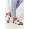 Moteriški su korko kulnais su dirželiais Smėlio-geltonas Vivio | Įspiriamos basutės | jai24.lt