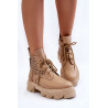 Ažūriniai odiniai batai smėlio spalvos Abilene | Aulinukai moterims | jai24.lt
