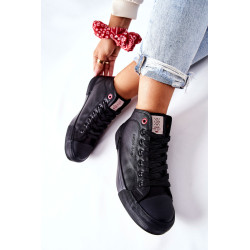 Moteriški aukšti sportbačiai Cross Jeans II2R4033C Balta