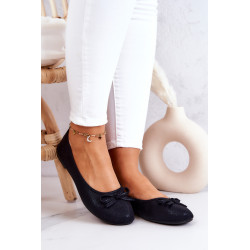 Moteriškos balerinos klasikinės rožinės spalvos Fimme