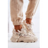 Sportiniai bateliai Sneakers GOE JJ2N4082 Smėlio spalvos | Žemi kedai moterims | jai24.lt